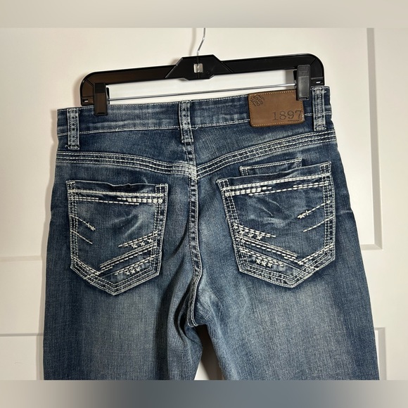 30X30 1897 bootcut jeans, men’s 30X30 jeans - Picture 5 of 12